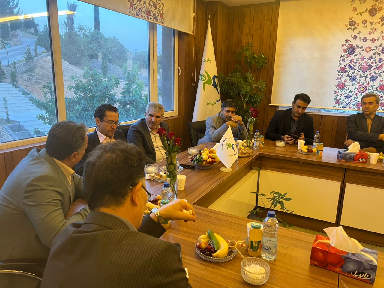 بازدید ریاست دانشگاه جامع علمی کاربردی کشور از مرکز آموزش علمی کاربردی سلامت دهکده سبز شیراز